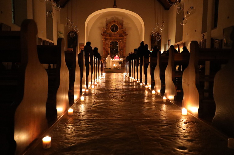 messe de l'aube 2023 à Boecourt