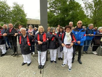 Lourdes pèlerinage 2025 - messe à la grotte